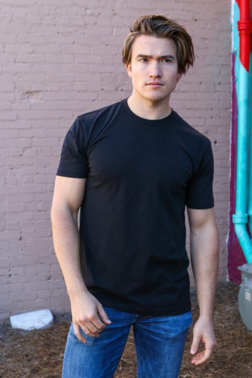 The Eco Tee – Shadow Black From Robert August