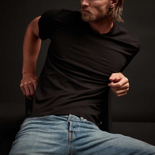 James Perse Short-Sleeve Crew Neck