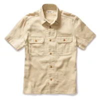 The Taylor Stitch short-sleeve officer shirt is a rugged, contemporary classic with a breezy feel.